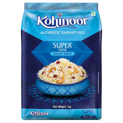Kohinoor Authentic Basmati Rice 1 kg