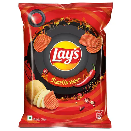 Lay's Sizzling Hot Potato Chips 40 g