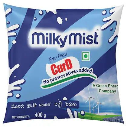 Milky Mist Curd 400 g (Pack)