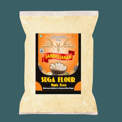 Sambhojanam Suga Flour- 1 Kg| Sugar Free flour for diabetic care| Low GI flour for sugar control