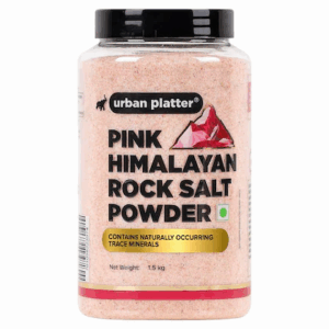 Urban Platter Pink Himalayan Rock Salt Powder, 1.5kg