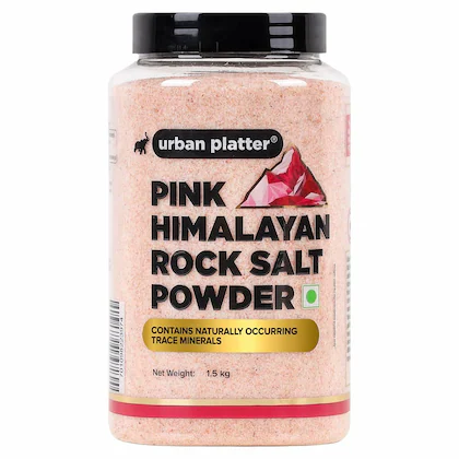 Urban Platter Pink Himalayan Rock Salt Powder, 1.5kg