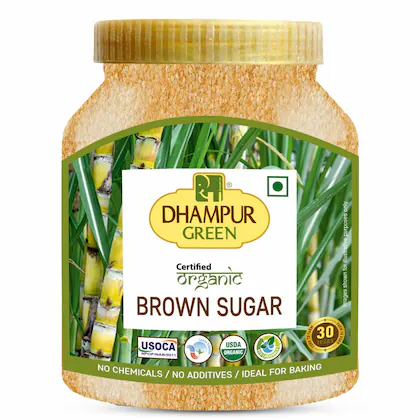 Dhampur Green Organic Brown Sugar 800g