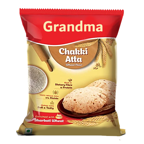 Grandma Super Pure Wheat Atta 10kgs (Lab tested)