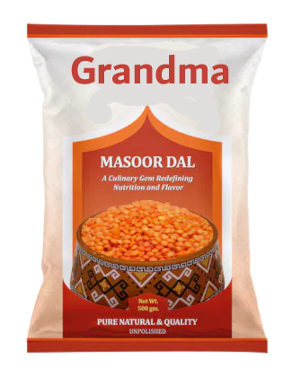 Grandma Pure Masoor Dal 500gms