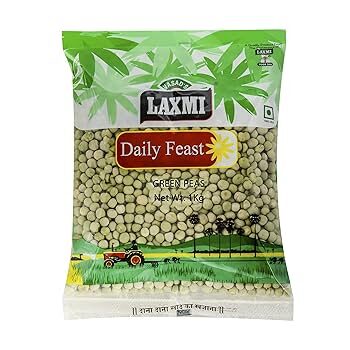 Laxmi Green Peas 1kg