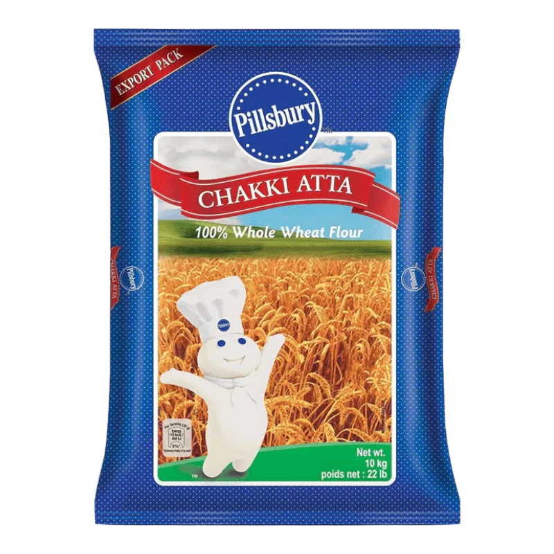 Pillsbury Chakki Fresh Wheat Atta: 10 kgs
