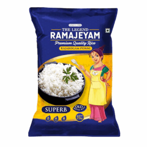 RAMAJEYAM Premium Rajabhogam Ponni Boiled Rice 26Kg