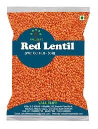 Value Life Red Lentils 1kg