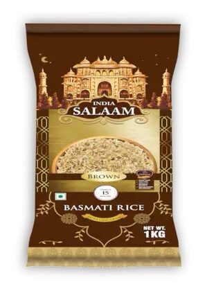 India Salaam Brown Basmati Rice - 1kg Pack