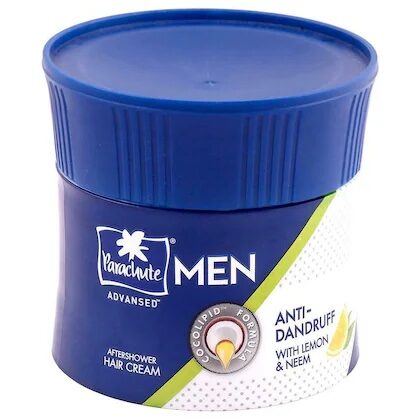 0 Parachute Men Advansed Lemon & Neem Anti-Dandruff Aftershower Hair Cream 100 g