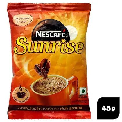 0 Nescafe Sunrise Instant Coffee Powder 45 g - 6nos