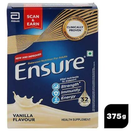 0 Ensure Complete Vanilla Flavored Nutritional Drink 375 -3nos