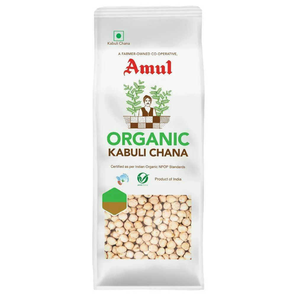 Amul Organic Kabuli Chana - 500g*2