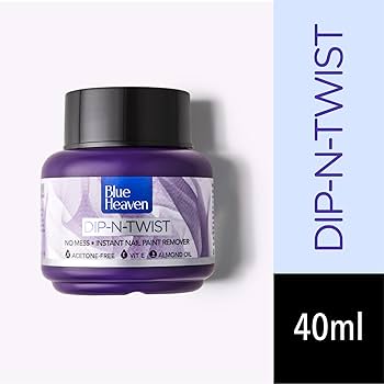 Blue Heaven Dip & Twist Nail Paint Remover - 40 ml