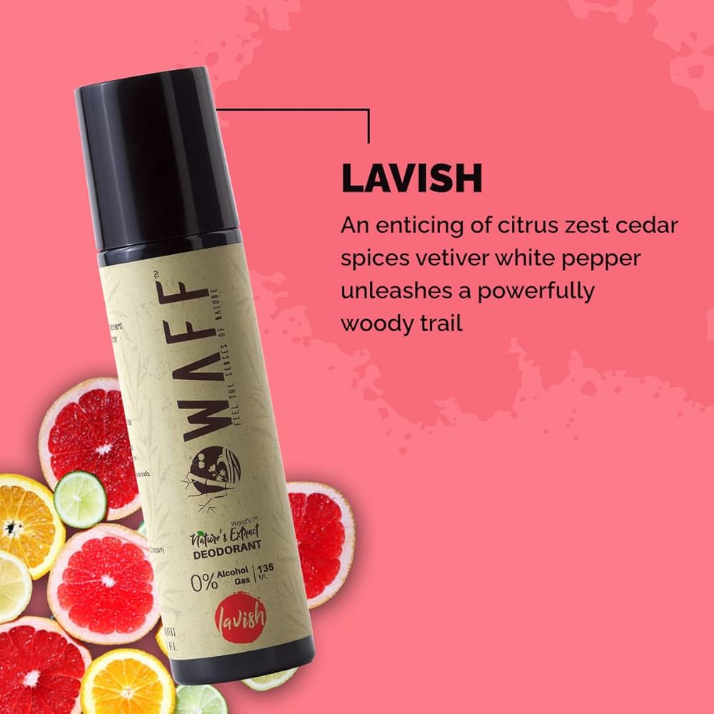 WAFF Lavish Alcohol Deodorant 135ml