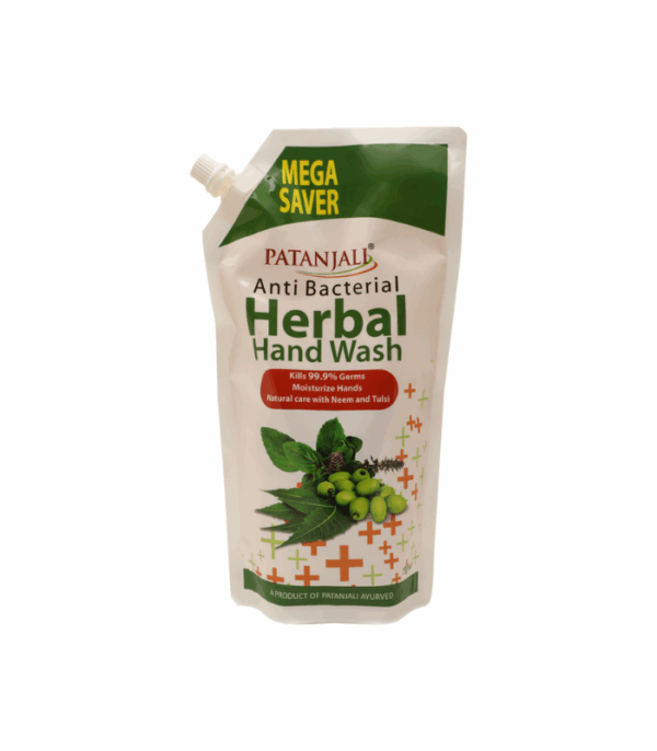 Patanjali Anti-bacterial Herbal Handwash 750 mL