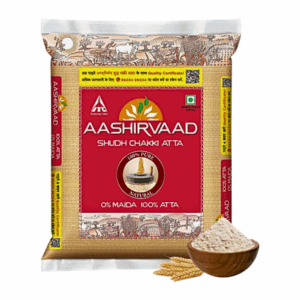 Aashirvaad Shudh Chakki Atta 10 kg + 5 kg loose sugar