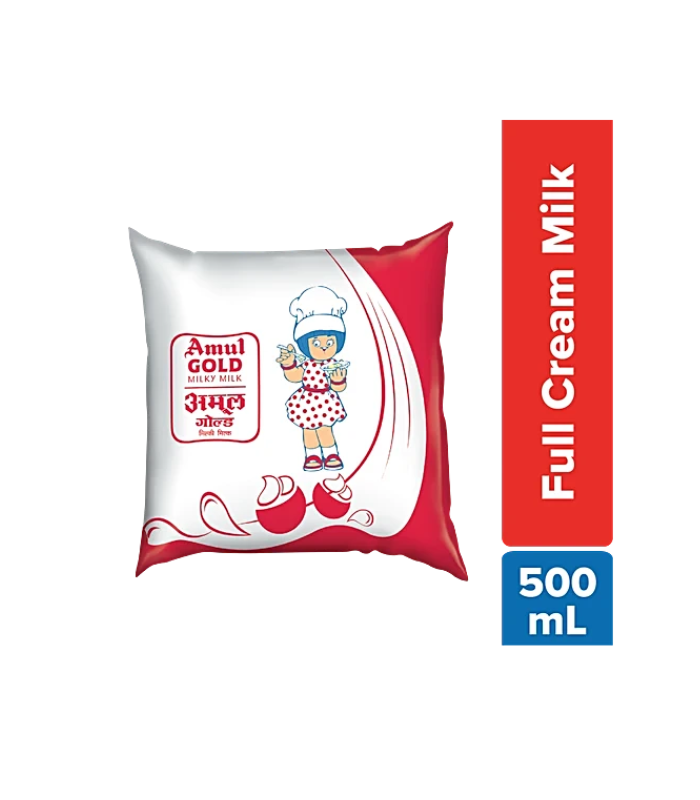Amul Gold Full Cream 1/2 litre