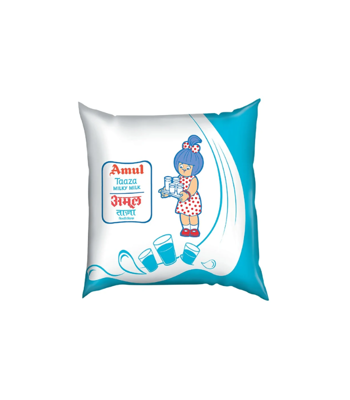 Amul Taaza Toned Milk 1/2 Litre