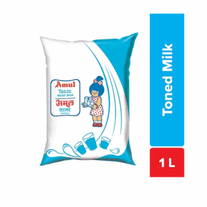 Amul Taaza Toned Milk 1 litre