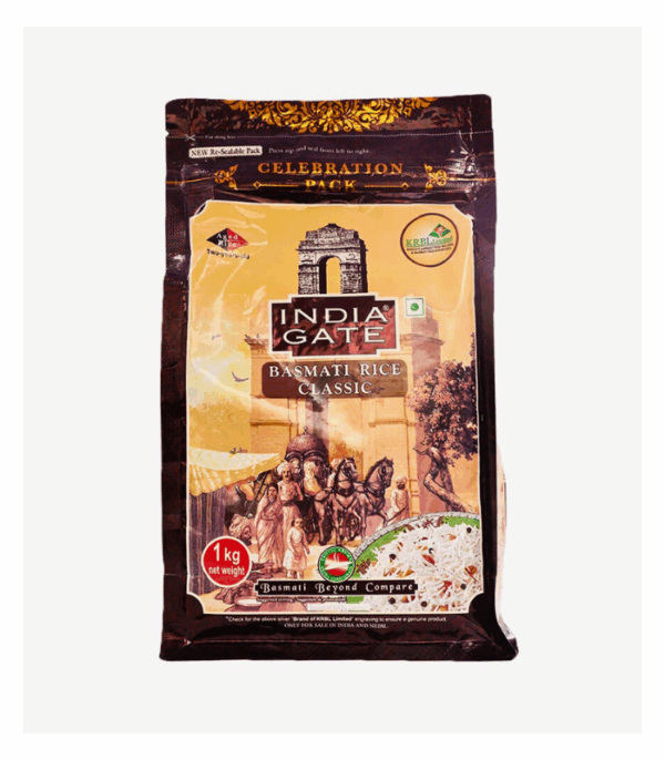 India Gate Classic Basmati Rice 1 kg