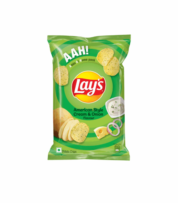 Lays American Style Cream and Onion Flavour