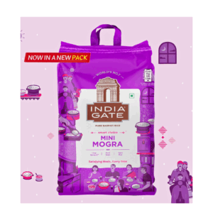 minimogra India Gate Pure Basmati Mini Mogra Rice 5 Kg