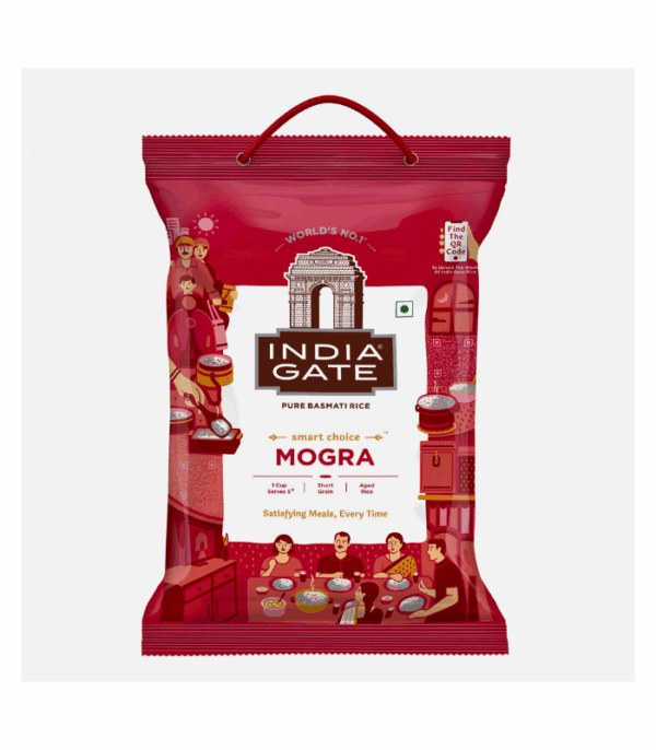 India Gate Pure Basmati Rice Mogra 5 Kg