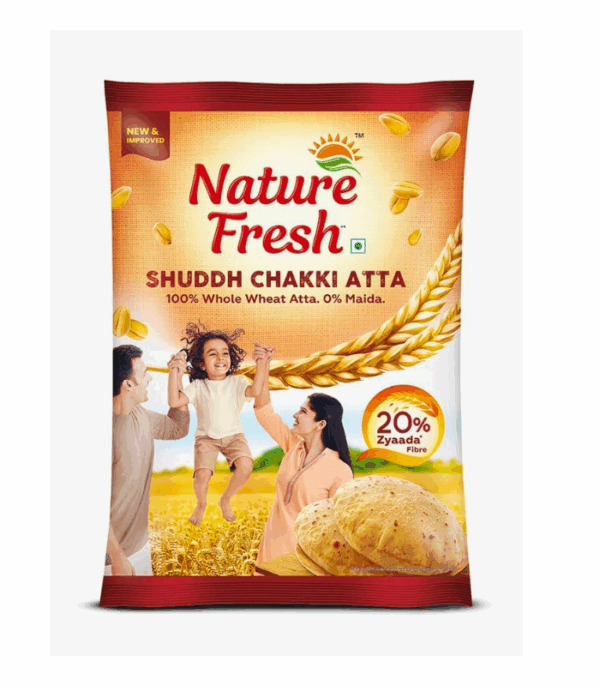 Nature Fresh Shuddh Chakki Atta 10 kg