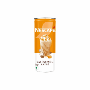 nescafecaramellatte Nescafe Caramel Latte Cold Coffee 200 mL