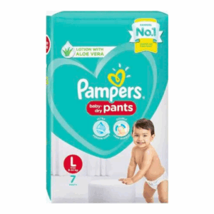 Pampers happy sleep L 7 pants