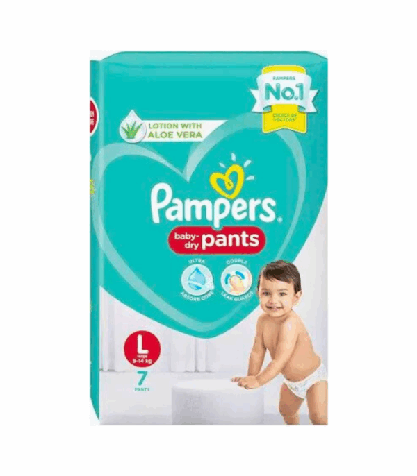 Pampers happy sleep L 7 pants