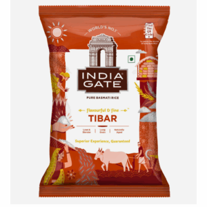 India Gate Pure Basmati Rice Tibar 1 kg