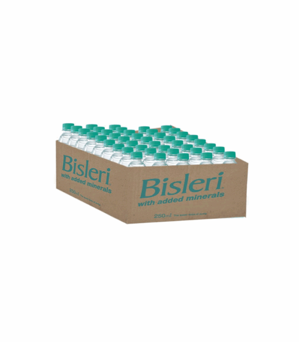 Bisleri water 250 mL pack (24 pcs)