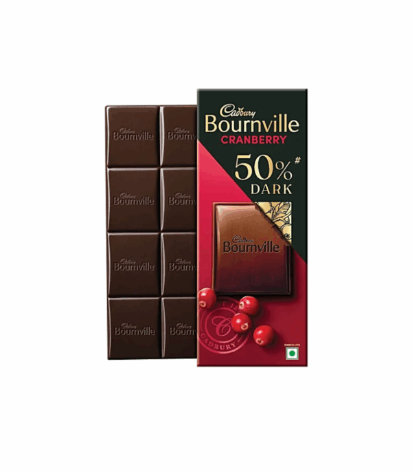 Cadbury Bournville Cranberry 50% Dark Chocolate