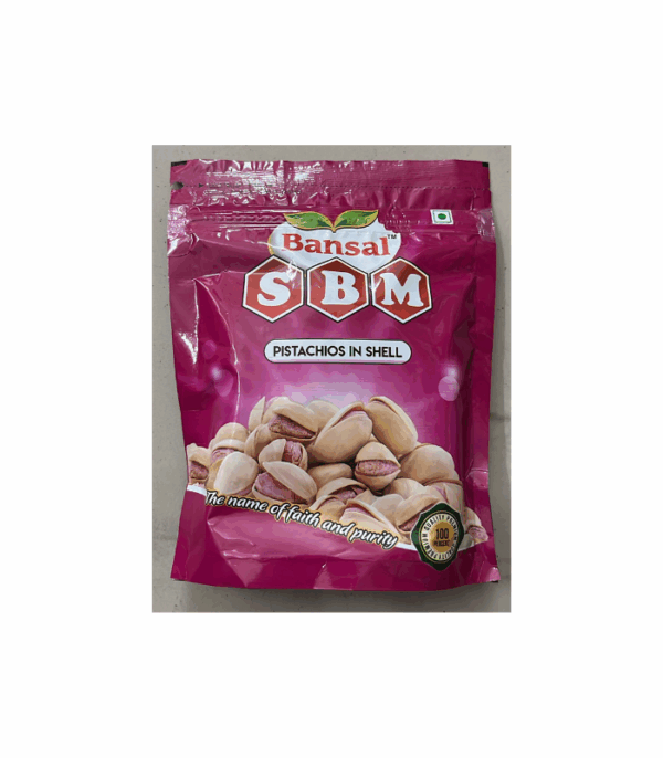 SBM Bansal Pistachios in shell 100 g