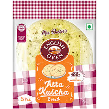 English Oven Atta Kulcha bread