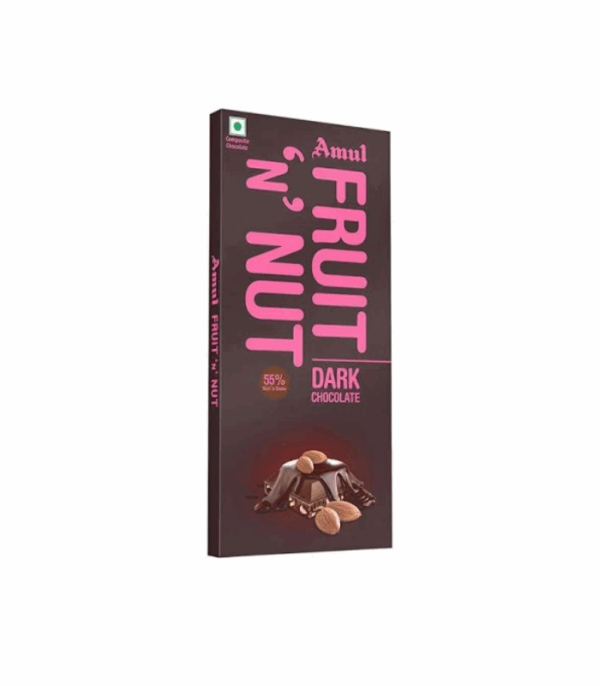 Amul Fruit N Nut Dark Chocolate 55% Cocoa