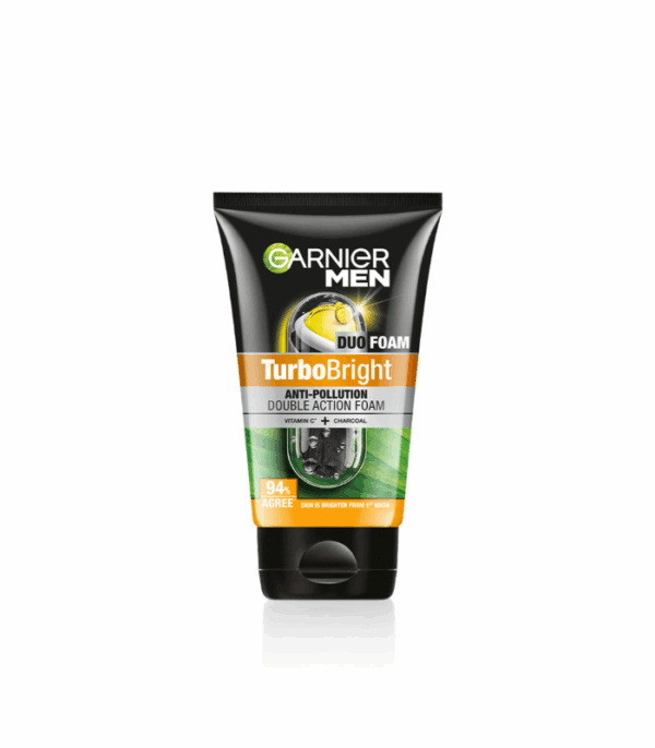 Garnier Men Duo Foam TurboBright 100 g