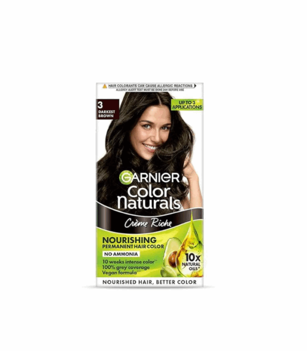 Garnier Color Naturals Hair Colour Darkest Brown