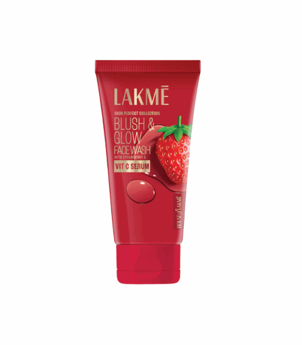 Lakme Blush and Glow Strawberry Vitamin C Facewash 50 g