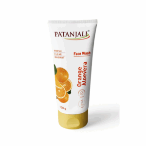 Patanjali Orange Aloevera Facewash 100g