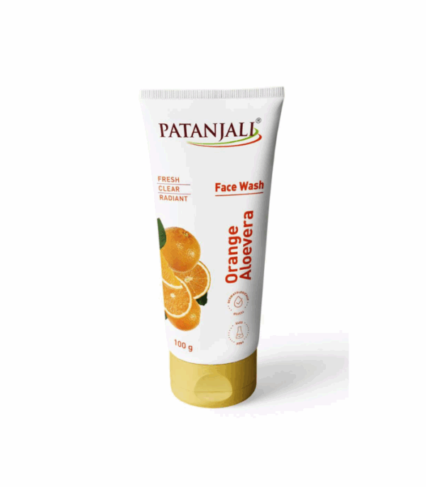 Patanjali Orange Aloevera Facewash 100g