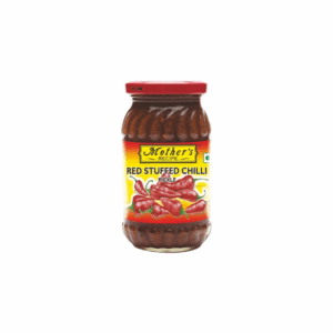 Mother's Recipe Red Stuffed Chilli Pickle 400 g