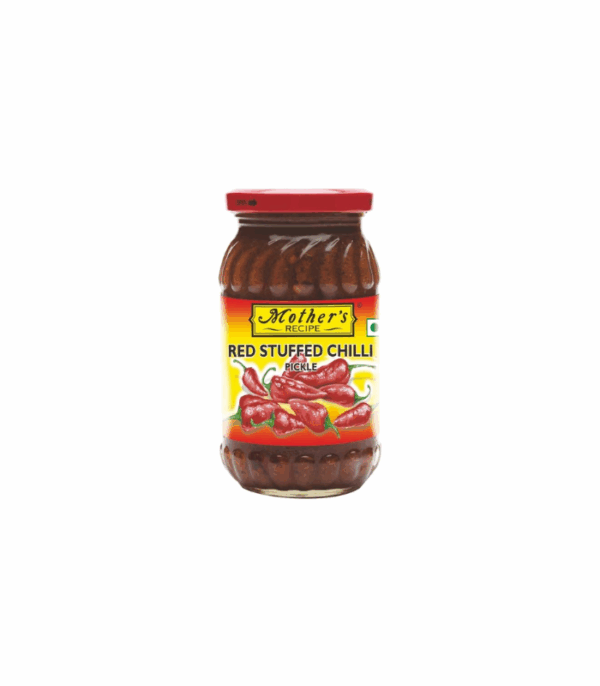 Mother's Recipe Red Stuffed Chilli Pickle 400 g