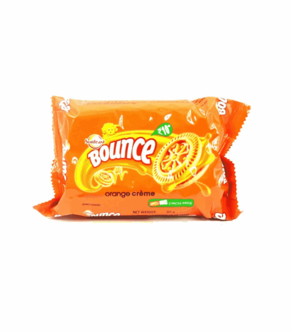 Sunfeast Bounce Orange Cream Biscuits 58 g