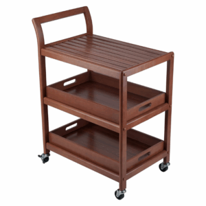 Sheesham Wood Serving Trolley