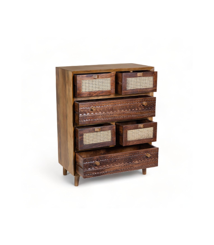 Solid Wood Luffy Chest of Drawers
