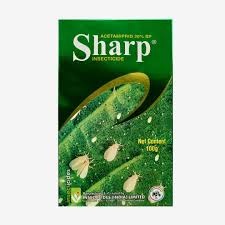 Sharp Insecticide – Acetamiprid 20% SP for Sucking Pest Control
